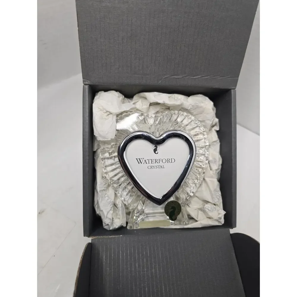 Waterford Crystal Heart Shape Fitted Photo Frame 2